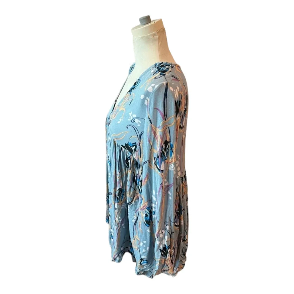 Free People floral tunic size small